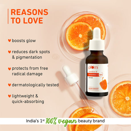 15% Vitamin C Serum with Mandarin for glowing skin