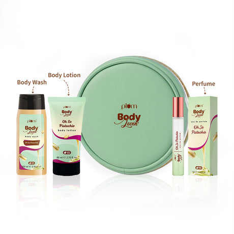 Oh So Pistachio Bath & Body Gift Set by Plum BodyLovin'